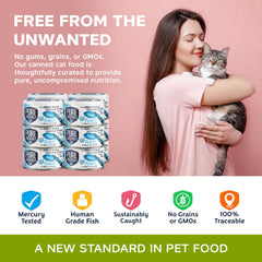 Pure Cravings omega-3 formula supports healthy skin and coat.