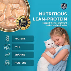 Pure Cravings sardines wet cat food can, high-protein option for balanced nutrition