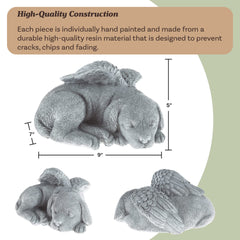 Pure Garden memorial figurine makes a thoughtful gift for pet lovers.