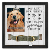 PUREFLY pet memorial frame front view preserves a cherished photo