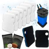 PurifyLogix 3in1 coarse carbon pad close-up enhances Cascade filtration