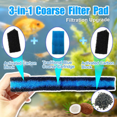 PurifyLogix white floss pad close-up supports fine particle filtration