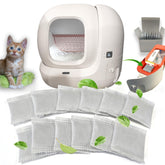 PurifyLogix PuraMax activated carbon bags pack neutralizes litter odor for a fresher home.