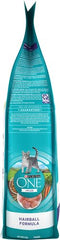 Purina ONE +PLUS Hairball Formula four antioxidants support immune system health.