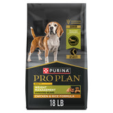 Purina Pro Plan Adult 7 Plus kibble closeup showing real chicken first ingredient for flavor.