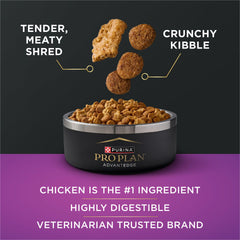 Bright Mind technology label on Purina Pro Plan AdvantEDGE senior formula