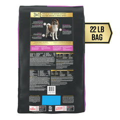 Purina Pro Plan AdvantEDGE real chicken ingredient closeup emphasizes first ingredient quality for digestion