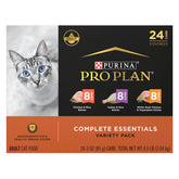 Purina Pro Plan Gravy chicken cans show a flavorful, protein rich adult cat meal