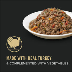 Purina Pro Plan Gravy wet cat food pull-top can for easy, mess-free daytime meals.