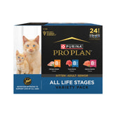 Purina Pro Plan High Protein Wet Cat Food Pate salmon close-up showing rich texture for all life stages