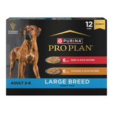 Purina Pro Plan Large Breed Chicken in Gravy can ready for big dogs to enjoy.