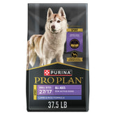 Purina Pro Plan Small Bites SPORT 27/17 Lamb and Rice bag front for easy feeding.
