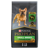 Purina Pro Plan Small Breed bag front suitable for dogs under 20 pounds