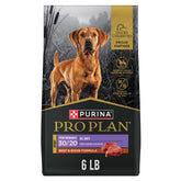Purina Pro Plan Sport Performance 3020 beef-bison kibble supports lean muscle during activity.