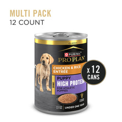 Purina Pro Plan Sport puppy can helps build lean muscle with high protein.