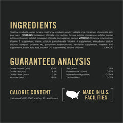 Purina Pro Plan Urinary Tract Health pate without artificial colors or preservatives