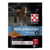 Purina RepleniMash bag showcases fortified horse mash for recovery