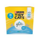 Purina Tidy Cats Glade Clear Springs packaging for multi-cat use.