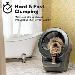Purina Tidy Cats hard-clumping formula forms strong clumps during cycles
