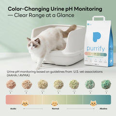 Purrify Smart Health Litter odor control for a fresher home