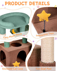Purrlato sisal posts provide durable scratching and furniture protection.