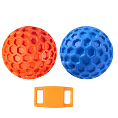 Putago Squeaky Dog Ball blue for aggressive chewers and lively play