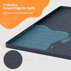 PUWANJILI leak-proof pad tray minimizes indoor spills and mess.