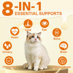 Puyrzoe cat vitamins chewy texture close-up highlighting creamy cheese core.