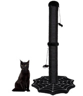 PuzzlePaw Gothic Cat Scratching Post base design adds stability and dark elegance.
