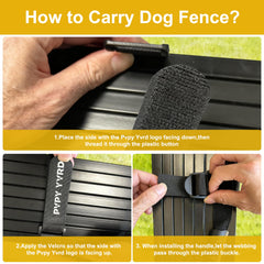 Pvpy Yvrd anti-rust coating dog gate resists corrosion for long-term outdoor use.