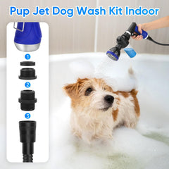 PWEZON garden hose attachment enables easier outdoor washing.