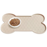 PWTAA dog food mat with anti-slip silicone surface for stable feeding