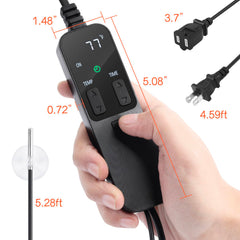 Pymeter PID dimming thermostat cycle timer enables automatic daily cycling