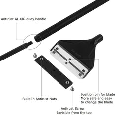 QANVEE scraper blade pack with 10 blades for versatile algae removal.