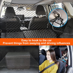 qddoit easy-install dog barrier attaches without tools for quick setup