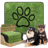Qeils dog pee pad 2-pack with quick cleanup and potty training support.