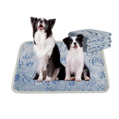 Qeils reusable puppy pads 2pack on floor, training-ready surface