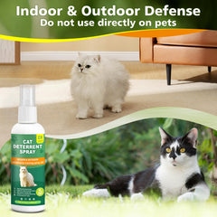 QINGQIYUE cat deterrent spray on sofa helps prevent scratching