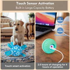 Qraxond plush cover closeup shows soft, durable materials for play