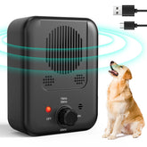 Queenmew anti barking device front view for quieter walks