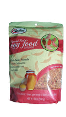 Quiko Special Red Eggfoods package with real eggs and honey for high-protein bird nutrition