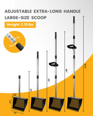 Ergonomic grip design reduces strain during long coop cleaning sessions