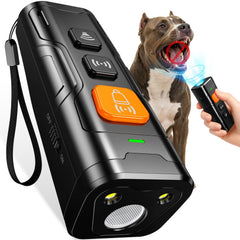 QVNNVQ dog bark deterrent device in compact form for quick quieting results.