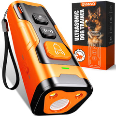 QVNNVQ stop dog barking deterrent in use indoors and outdoors with a wide 50ft range