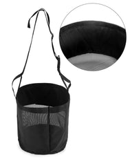 QWORK mesh-fed bag provides airflow for comfortable feeding sessions.