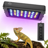 QZQ UVB reptile lamp dimming control for customizable light cycles