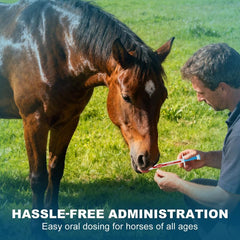 QZQAB apple-flavor paste pack with six tubes for versatile deworming