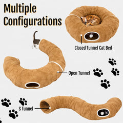 R1M Cat Tunnel Bed S-curve layout for varied routes and fun