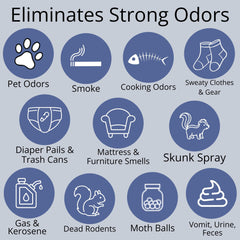 R86 fragrant granules close-up illustrate effective absorption of strong odors.
