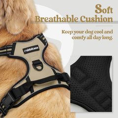Rabbitgoo harness chest clip enhances control during training sessions